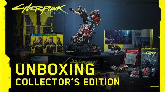 Cyberpunk 2077 : édition collector, précommande, contenu, unboxing