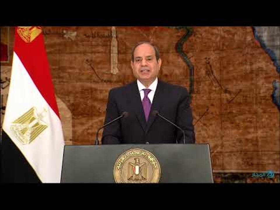 الرئيس عبد الفتاح السيسي يلقي كلمة بمناسبة ثورة...