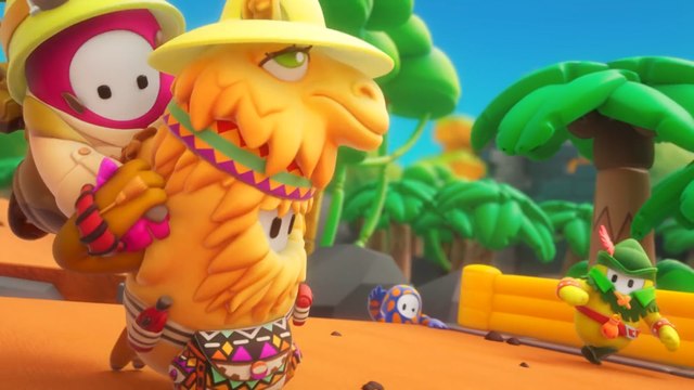 Fall Guys no para con las colaboraciones y ahora recibe a Kena como nueva skin