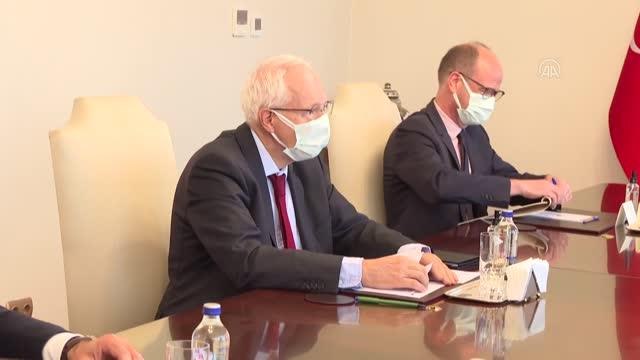 Son dakika... Bakan Çavuşoğlu, Avrupa Konseyi Kalkınma Bankası ???Guvernörü Rolf Wenzel'i kabul etti