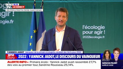 Yannick Jadot appelle au "rassemblement des écologistes"