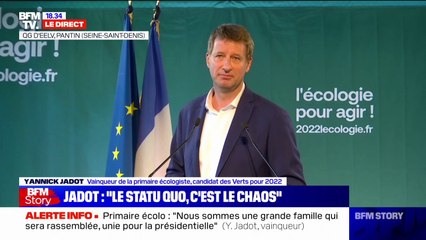 Yannick Jadot: "Je serai le Président du climat"