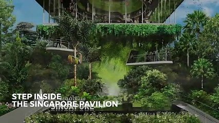 Step inside the Singapore Pavilion at Expo 2021