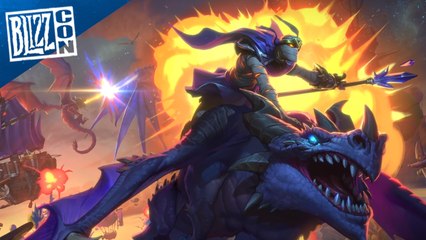 Скачать видео: Hearthstone, Envol des Dragons :  Date de sortie descent of dragons, le 10 décembre