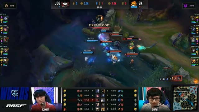 Recap du Jour 10 des Worlds 2020 de LoL : quart de finale JD Gaming vs Suning