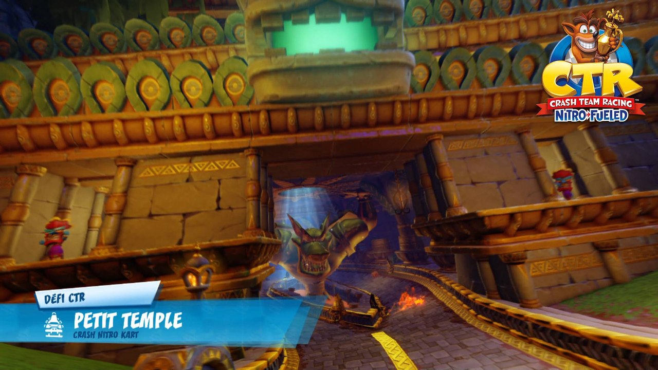 Défi lettres CTR - Petit Temple : guide Crash T...