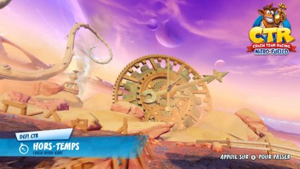 Défi lettres CTR - Hors-temps : guide Crash Team Racing Nitro-Fueled