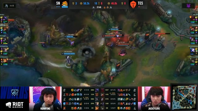 Demi-finale des Worlds LoL 2020 : Suning crée la surprise face à Top Esports