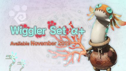 MHW Iceborne : Set Tortilleur pour le Palico,"Wiggler Set α+