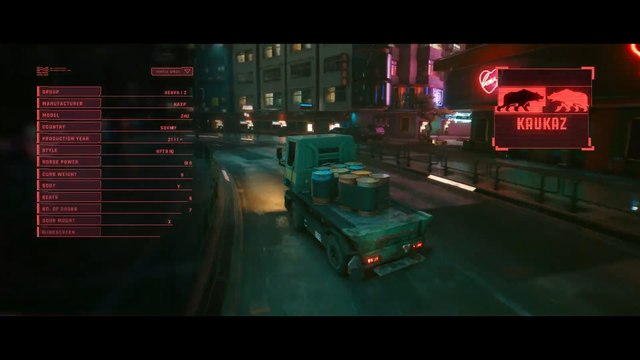 Véhicules de Cyberpunk 2077 : Voitures, motos... Liste complète