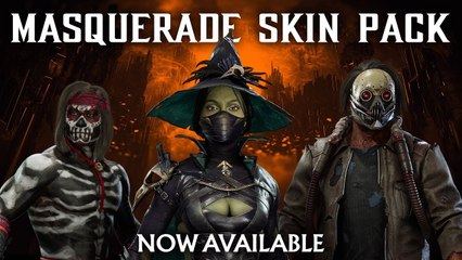 Mortal Kombat 11 : Masquerade Skin Pack trailer, Halloween