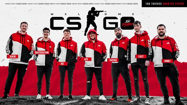 CSGO : 100 Thieves de retour sur Counter-Strike