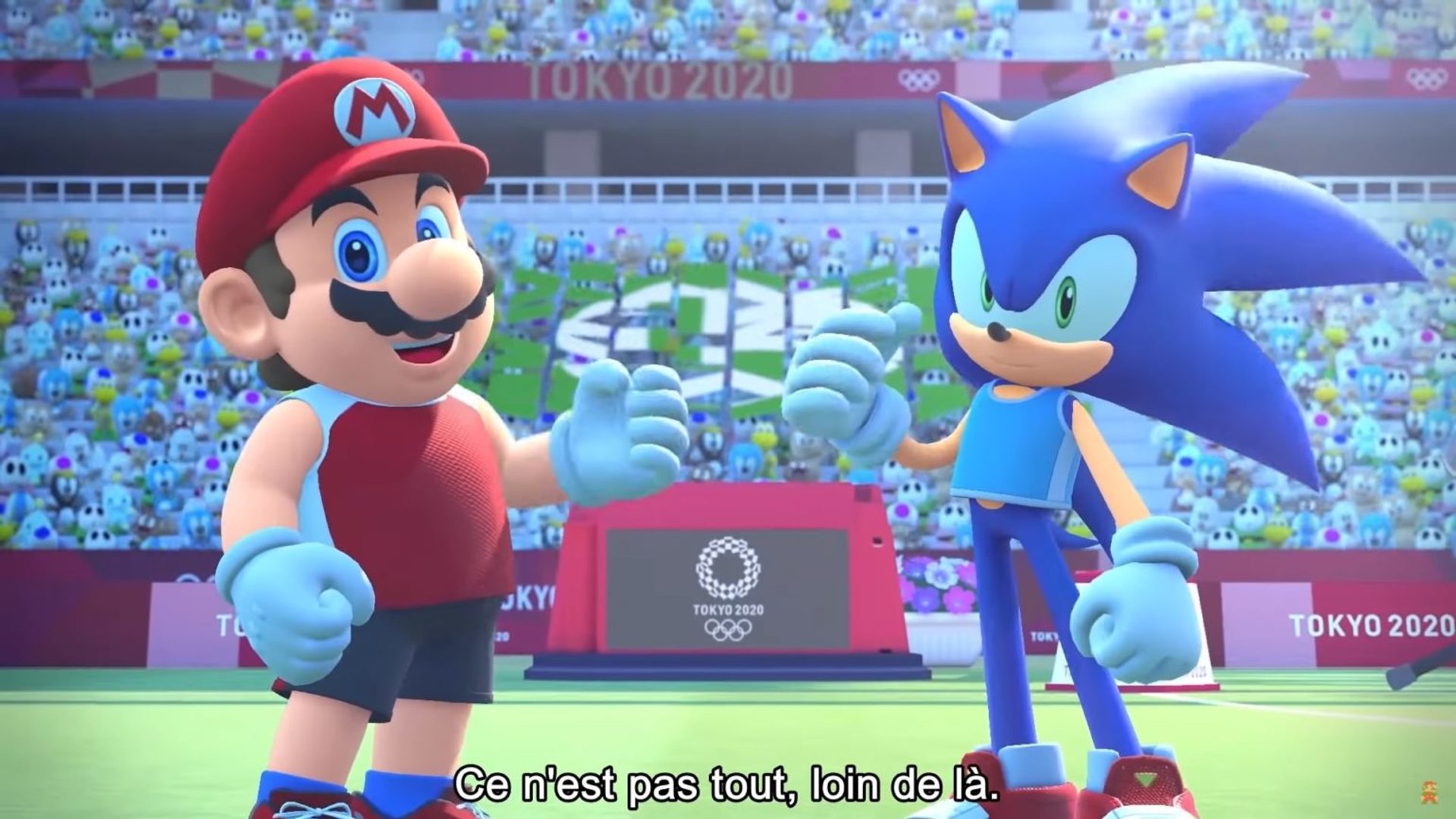 Test Mario & Sonic aux Jeux Olympiques de Tokyo sur Nintendo Switch - Vidéo  Dailymotion
