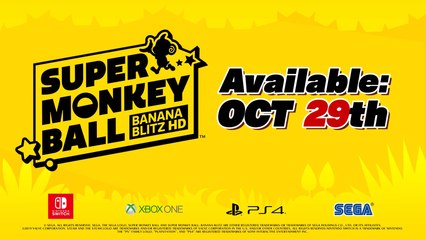 Test de Super Monkey Ball: Banana Blitz HD sur Switch, PS4 et Xbox One