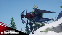 Fortnite x Star Wars : le planeur Chuchoteur TIE gratuit avec le LIVE de Risky Reels