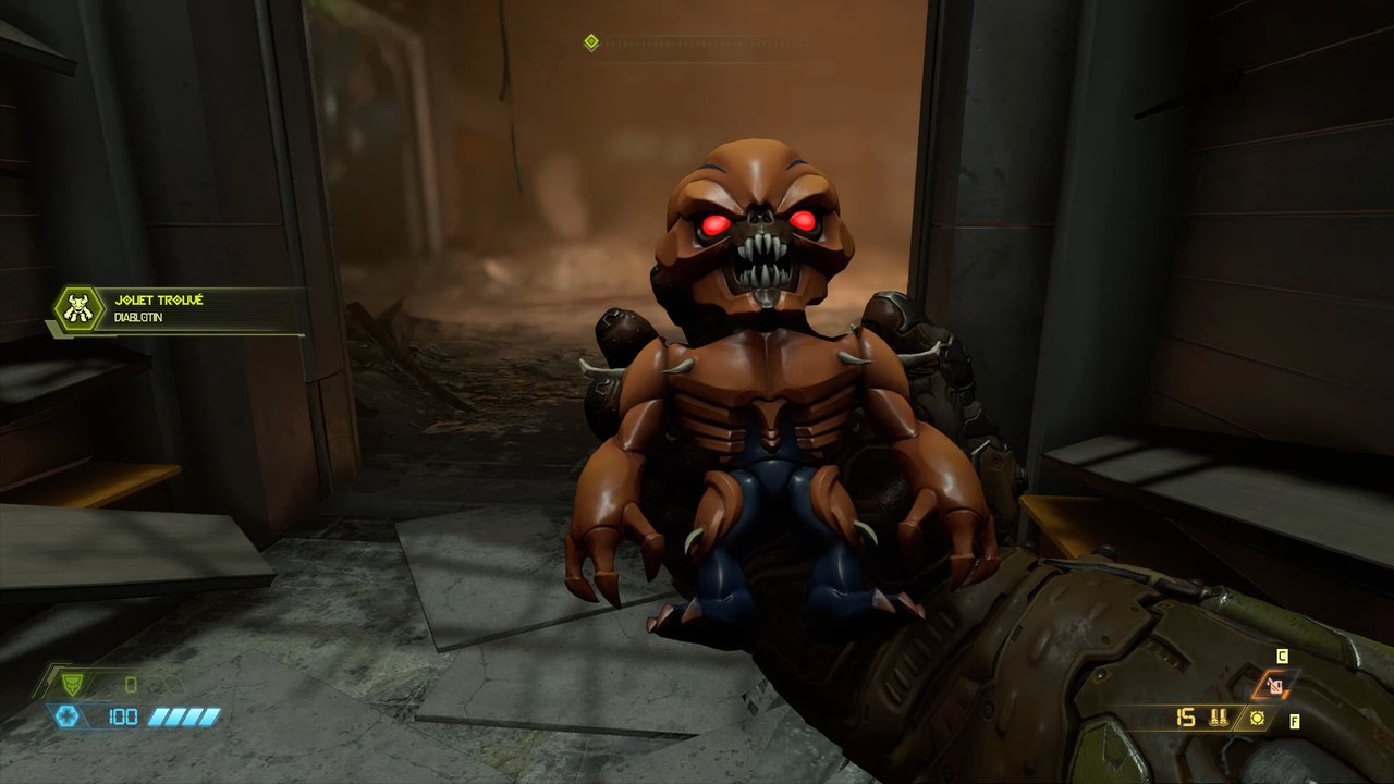 Soluce Doom Eternal : Mission 1 - Enfer sur Terre : Walkthrough, secrets, objets