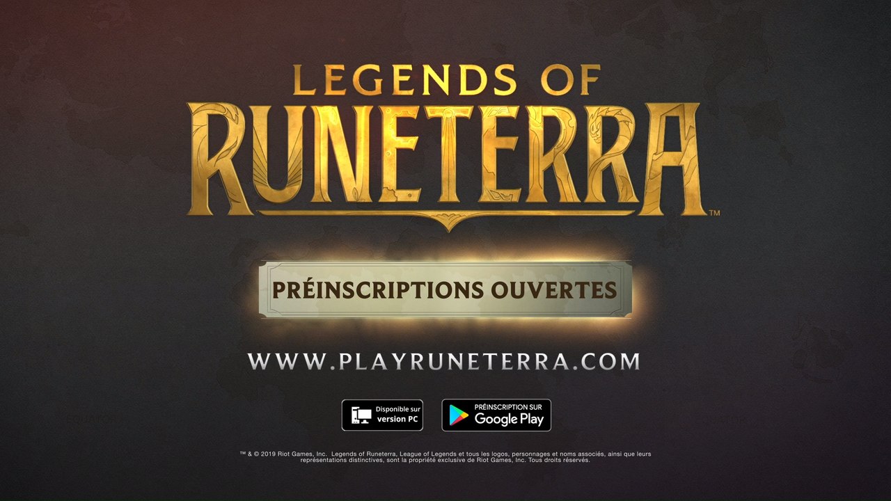 LoR - Legends of Runeterra : date beta ouverte,...