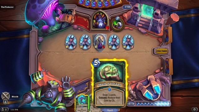 Hearthstone : Marginal (Outcast), mot-clé Chasseur de Démons extension Cendres de l'Outreterre