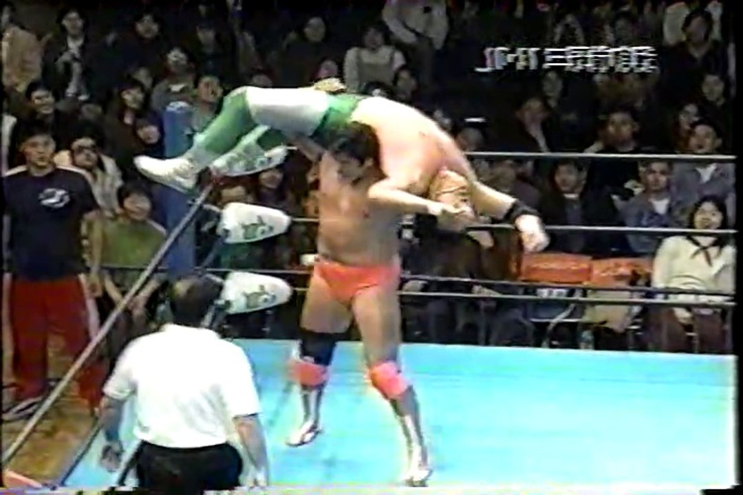 1998.10.24 全日本プロレス 小橋健太&新崎人生×三沢光晴&大森隆男 AJPW AJPW Kenta Kobashi ＆ Jinsei Shinzaki × Mitsuharu Misawa ＆ Takao Omori