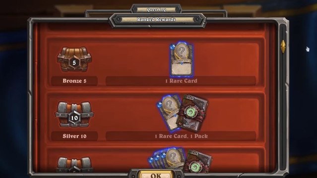 Hearthstone : patch 17.0, nouveautés ladder, nouveaux rangs et récompenses