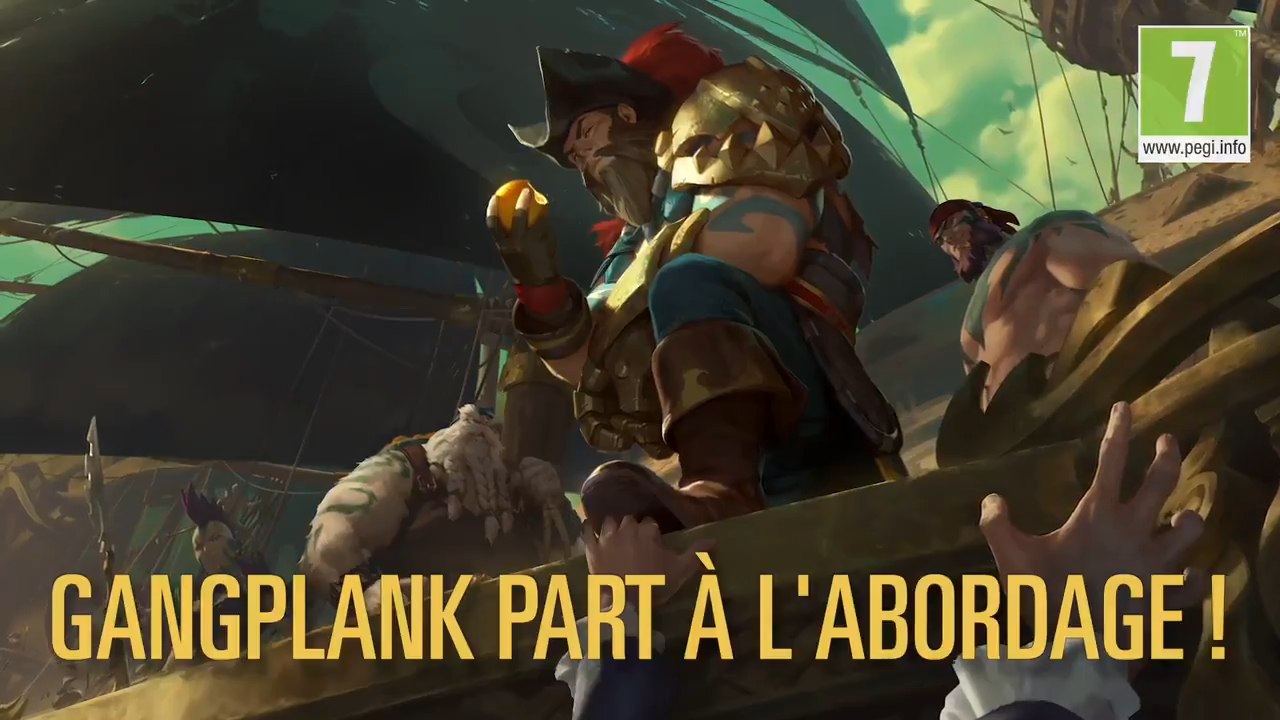 Legends of Runeterra - LoR : Nouvelle extension Marée montante, champion Gangplank, Bilgewater