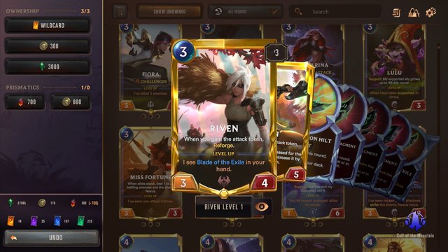 Legends of Runeterra - LoR : Patch 1.16, Création cosmique, styles de cartes, cosmétiques