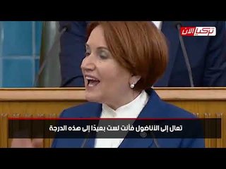 المرأة الحديدية لأردوغان: لا تستحق الجلوس على كرسي الحكم دقيقة واحدة