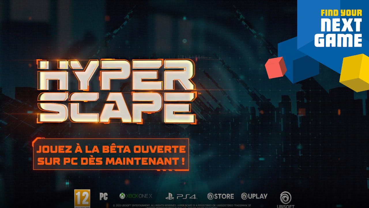 Hyper Scape : trailer cinématique open bêta et...