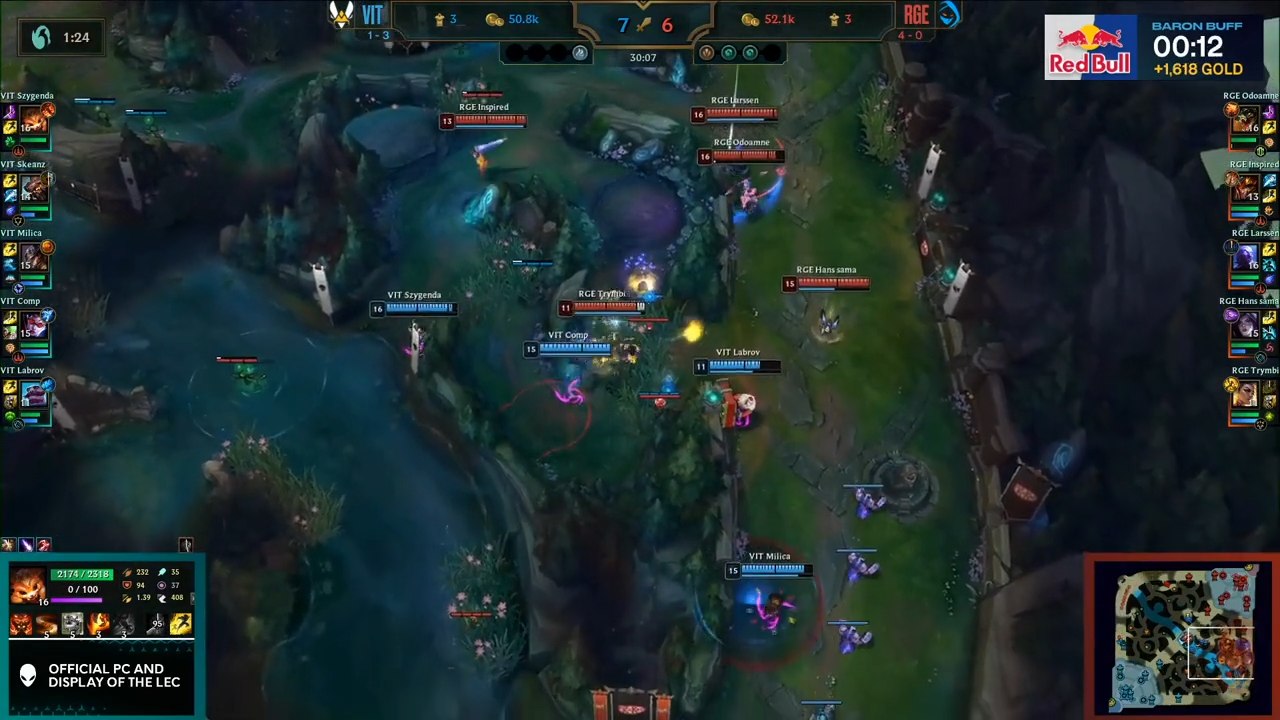 LoL — Les Français en LEC : Hans Sama seul coin de ciel bleu