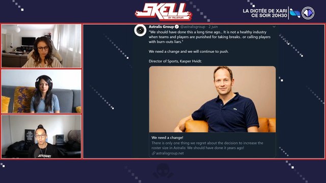 Replay Skell by M #33 : e-Racing avec Stéphane Koch, Twitch sans musique avec mistermv