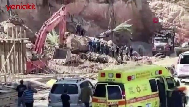 İsrail’de şantiyede toprak kayması: 10 işçi yaralandı