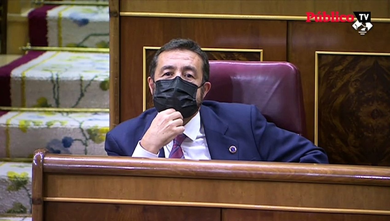 Rufián, a Ciudadanos: "Dejen de competir a salvajes con Vox. Les van a ganar siempre"