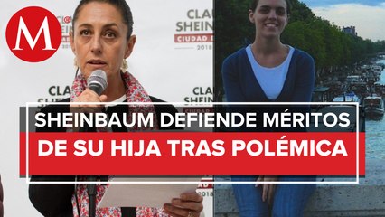 Sheinbaum condena uso de información sobre beca del Conacyt a su hija