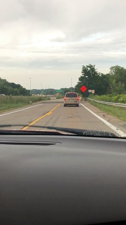 Minivan with a Bouncy Backend