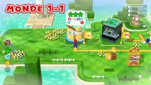 1-1 soluce Mario 3D World : Étoiles vertes et sceau, tampon