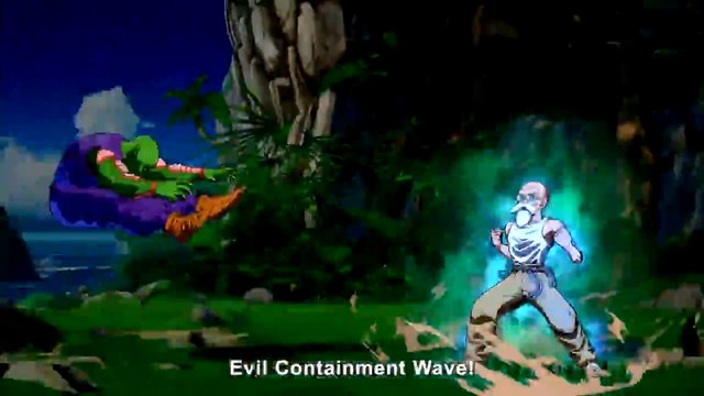 Dragon Ball FighterZ, Tortue Géniale, gameplay footage