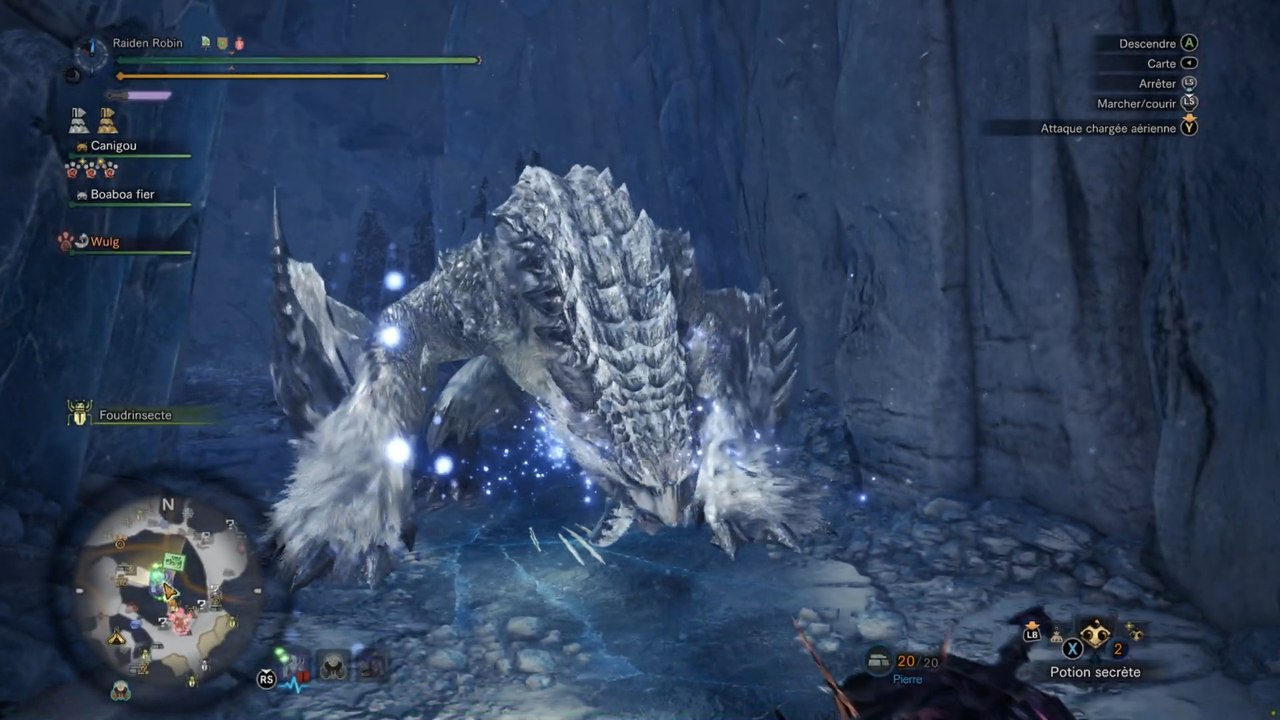 MHW Iceborne : Barioth crocgivre, monstre