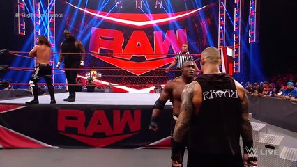 AJ Styles & Omos vs. Bobby Lashley & MVP_ Raw, Sept. 6, 2021