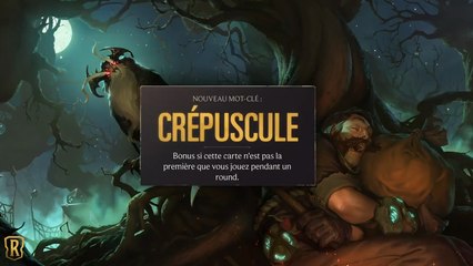 Legends of Runeterra - LoR : Crépuscule, mot-clé, extension, Appel de la montagne, Îles obscures