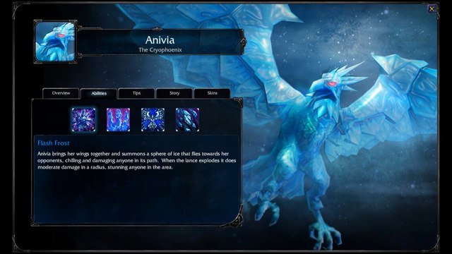 Tous les skins d'Anivia
