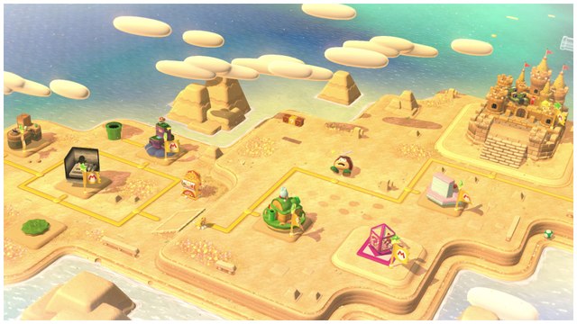 Mario 3D World, soluce Monde 2 : Sceaux et étoiles vertes en vidéos