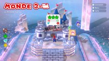 3-château soluce Mario 3D World : Étoiles vertes et sceau, tampon