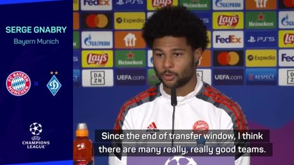 Descargar video: Gnabry confident Bayern can win the Champions League again