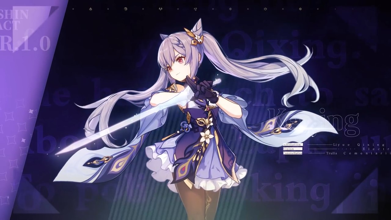Genshin Impact : Keqing de retour dans une nouvelle bannière