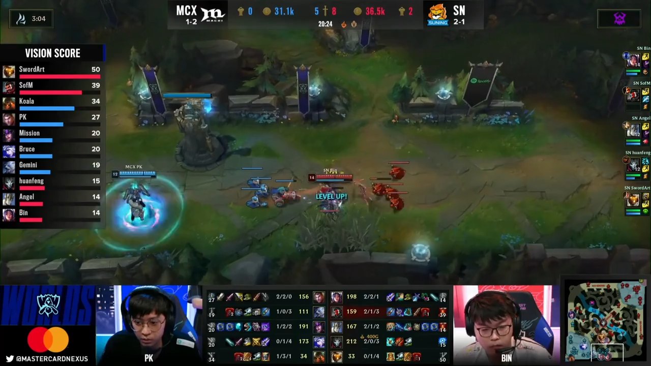 Worlds LoL 2020 : Recap Main Event D5