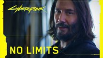 Cyberpunk 2077 : No Limits, publicité avec Keanu Reeves