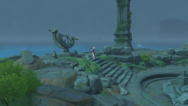 Inspecter le village Mingyun sur Genshin Impact