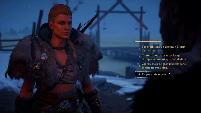 Soluce AC Valhalla, mystère : Joutes verbales et points de charisme