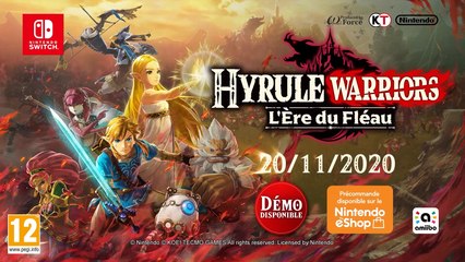 La démo d'Hyrule Warriors : L'Ère du Fléau est disponible