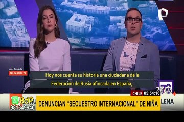 Denuncian 'secuestro internacional' de niña chilena desde España